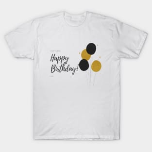 Happy Birthday My Husband T-Shirt